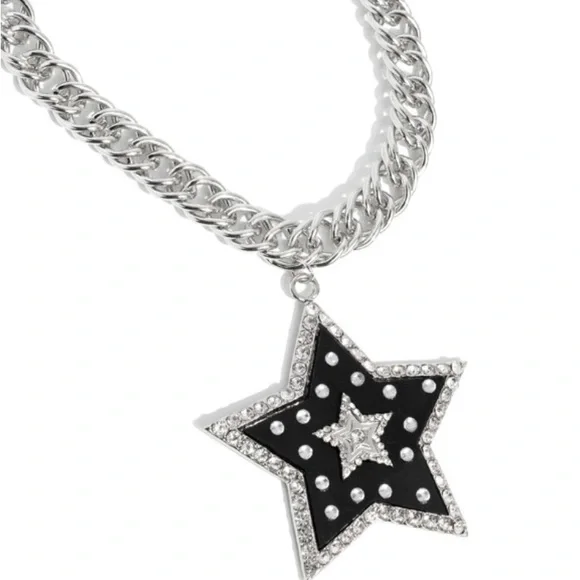 Cosmic Chic - Black Necklace - Picture 3 of 3